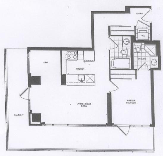 Square One Fully Furnished Suite Миссиссага Экстерьер фото